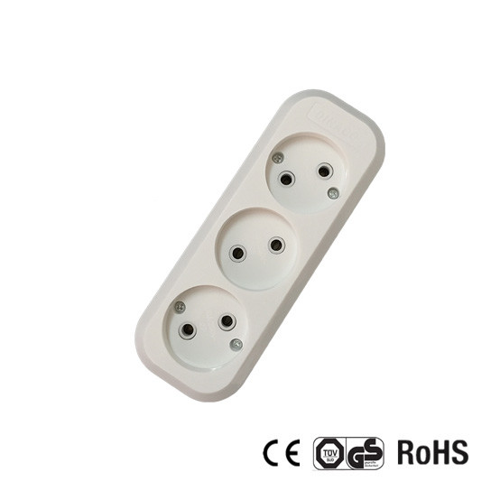 Holand and Turkey Type 1.5m extension socket with Euro Plug