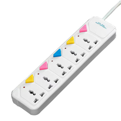 Multi outlet Universal Type Extension Socket With On/Off Switch