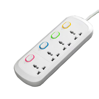 Multi outlet Universal Type Extension Socket With On/Off Switch