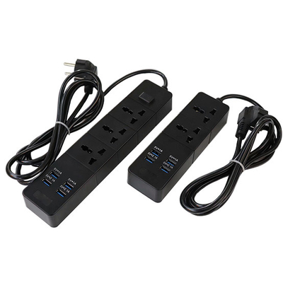 Multi outlet Universal Type Extension Socket With On/Off Switch