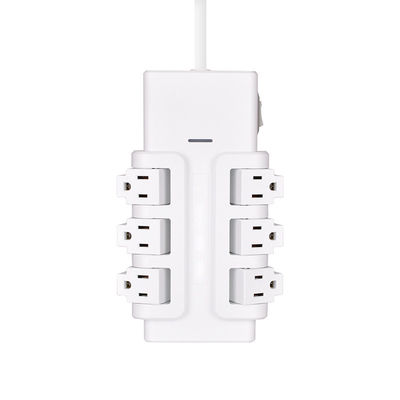 6 outlet UL and CUL Tested Power Strip 1.5ft 3*14SJT Cord with Switch, Surge Protector