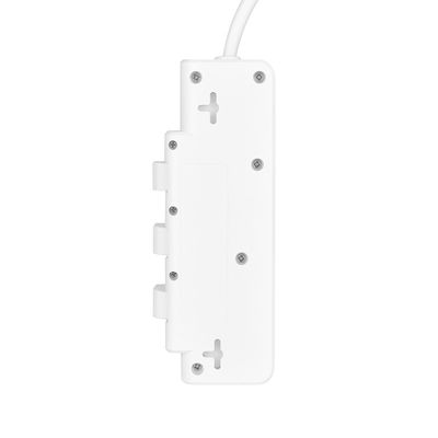outlet UL and CUL Tested Power Strip 1.5ft 3*14SJT Cord with Switch, 4USB Adaptor Surge Protector