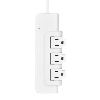3 outlet UL and CUL Tested Power Strip 1.5ft 3*14SJT Cord with Switch, 3USB, Surge Protector