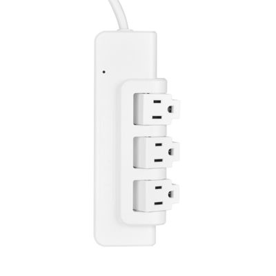 3 outlet UL and CUL Tested Power Strip 1.5ft 3*14SJT Cord with Switch, 3USB, Surge Protector
