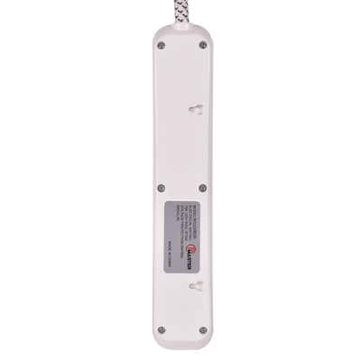 6 outlet Power Socket 1.5FT Cord, Surge Protector, On/Off Switch