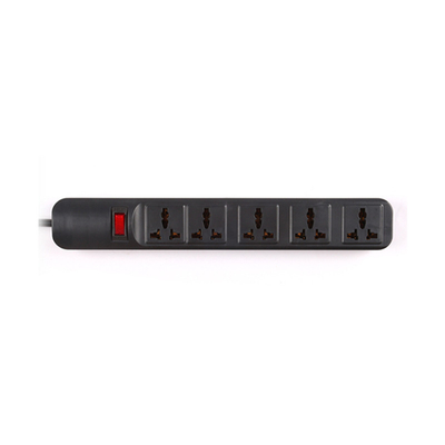 5 outlet Universal Type Extension Socket With On/Off Switch, USB