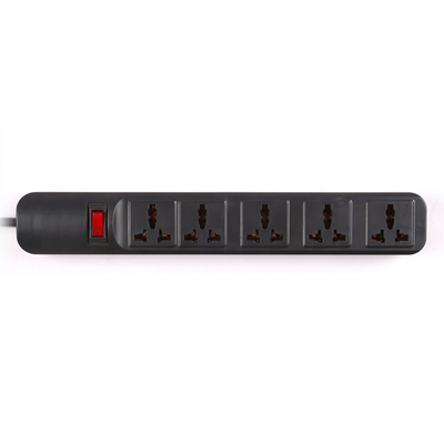 5 outlet Universal Type Extension Socket With On/Off Switch, USB