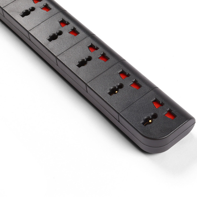 6 outlet Universal Type Extension Socket With On/Off Switch, USB