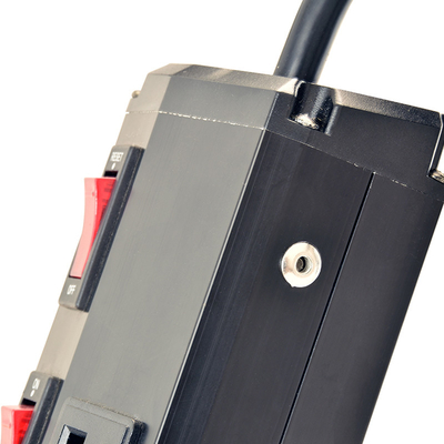 5 outlet Metal America Type Extension Socket With On/Off Switch, Surge