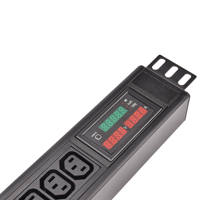 12 Way UK Type PDU Extension Socket With On/Off Switch, Timer
