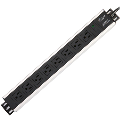 8 Way American Type PDU Extension Socket With On/Off Switch