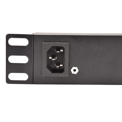 8 Way IEC Type PDU Extension Socket With On/Off Switch