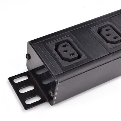 6 Way IEC Type PDU Extension Socket With On/Off Switch,