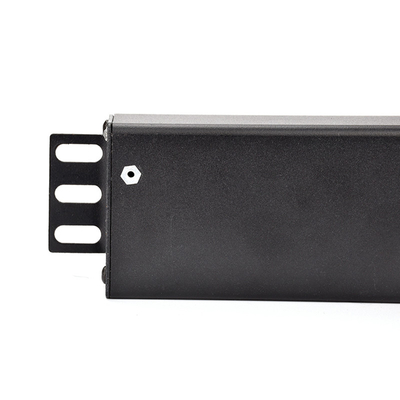 6 Way UK Type PDU Extension Socket With On/Off Switch, Power Meter