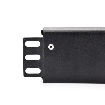 14 Way IEC Type PDU Extension Socket With On/Off Switch Powermeter