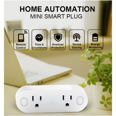 Wireless 1T1R, Smart Socket Power Strip 2 Way And SAA RCM Passed For iOS Android