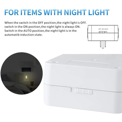 Wall Power Socket with Surge Protector ETL cETL Passed 4 Outlets 3USB Night Light