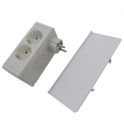 Wall Power Socket with Surge Protector ETL cETL Passed 4 Euro Outlets 2USB