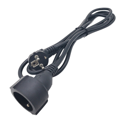 French Type Heavy Duty Outdoor/Indoor Extension Cord Cable CE Passed 20/50/100ft