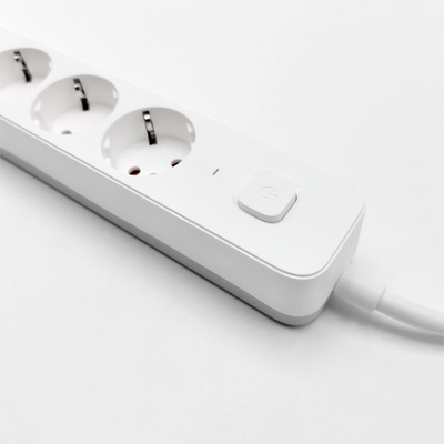 4 outlet Germany Type Extension Socket With On/Off Switch 3USB