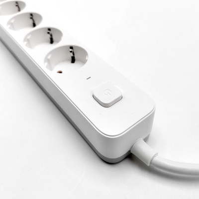 6 outlet Germany Type Extension Socket With On/Off Switch