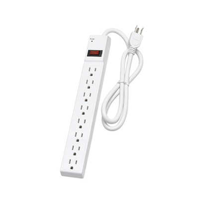 8 outlet Power Strip and Extension Socket With 15A Circuit Breaker