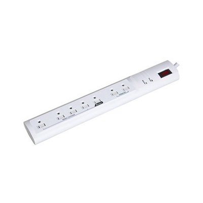 7 outlet Power Strip and Extension Socket With 15A Circuit Breaker Surger Protector