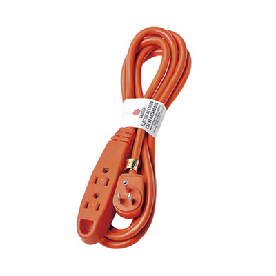 3 Outlet In/Outdoor Extension Cord With UL/CUL Passed