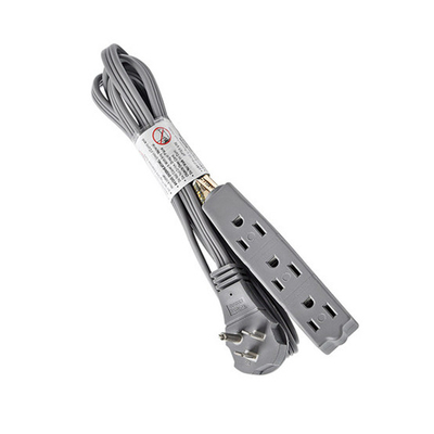 3 Outlet In/Outdoor Extension Cord With UL/CUL Passed