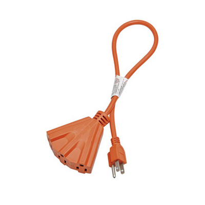 3 Outlet In/Outdoor Extension Cord With UL/CUL Passed