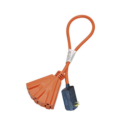 3 Outlet In/Outdoor Extension Cord With UL/CUL Passed