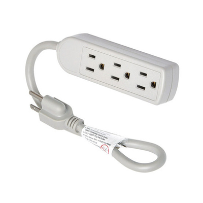 3 Outlet In/Outdoor Extension Cord With UL/CUL Passed