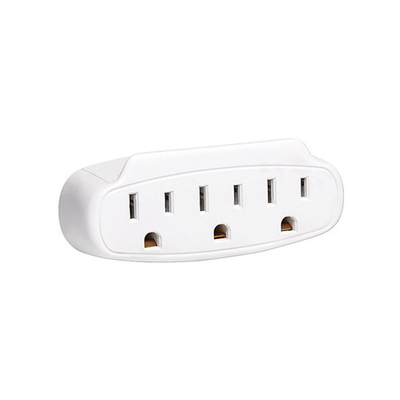 Wall Power Socket And Wall Tap One Input Three Outlet UL cUL passed