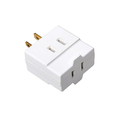 Wall Power Socket And Wall Tap One Input Three Outlet UL cUL passed