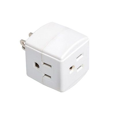 Wall Power Socket And Wall Tap One Input One Outlet UL cUL passed