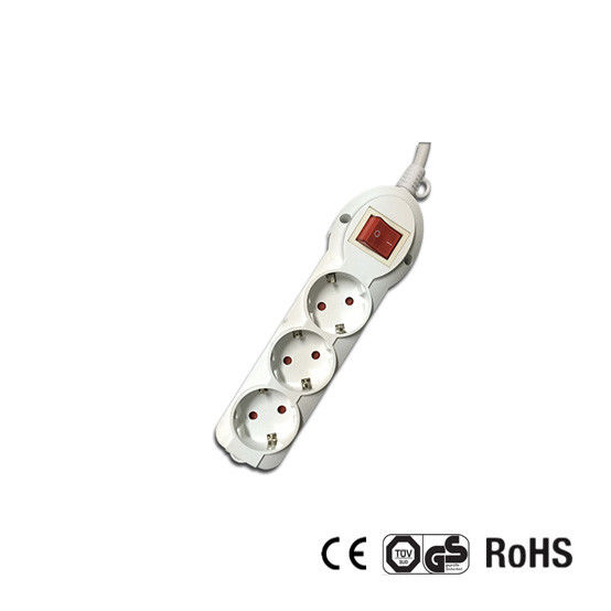 Germany Type Extension Socket With 1.5m Wire, With Switch CE/GS Certificate