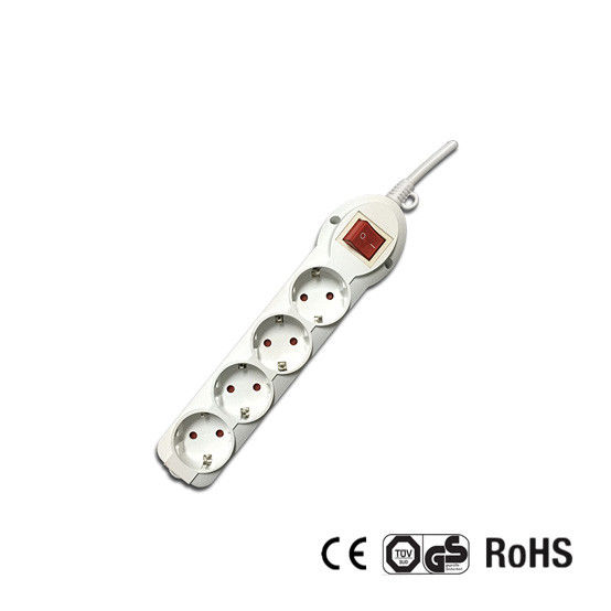Germany Type Extension Socket With 1.5m Wire, With Switch CE/GS Certificate