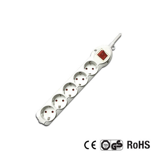 Germany Type Extension Socket With 1.5m Wire, With Switch CE/GS Certificate
