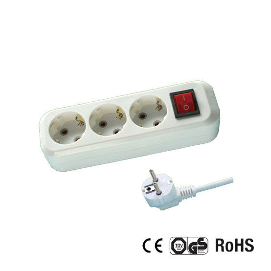 Germany Type Extension Socket With 1.5m Wire, With Switch CE/GS Certificate
