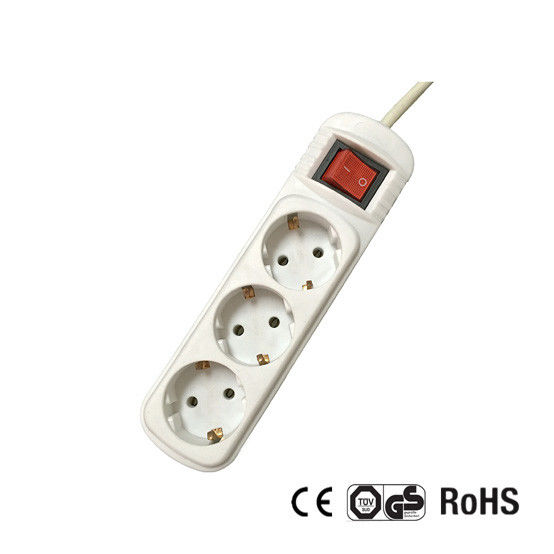 Germany Type Extension Socket With 1.5m Wire, With Switch CE/GS Certificate