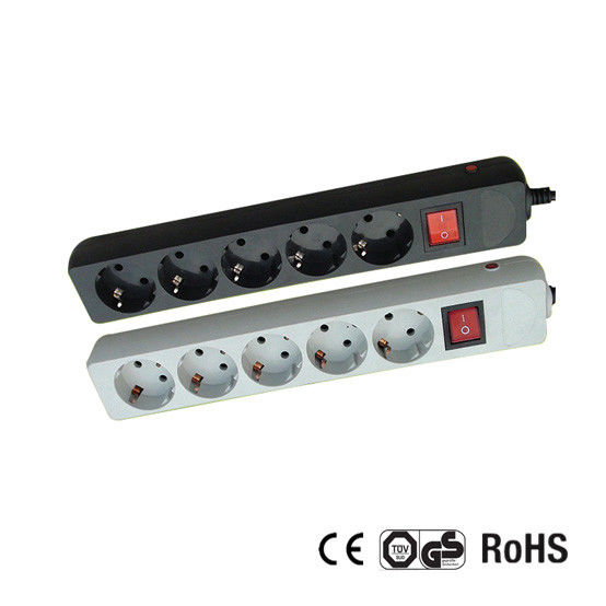 Germany Type Extension Socket With 1.5m Wire, With Switch CE/GS Certificate