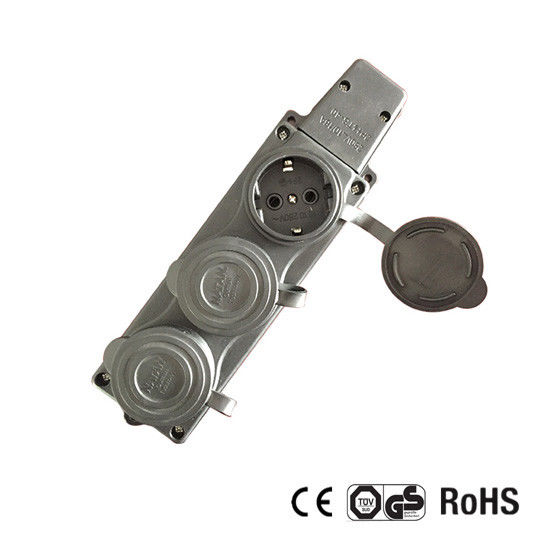 Germany Type Extension Socket With 1.5m Wire, Water Proof CE/GS Certificate