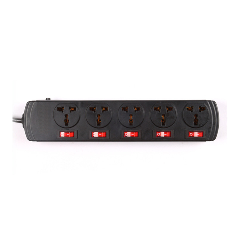 5 outlet Universal Type Extension Socket With On/Off Switch, USB
