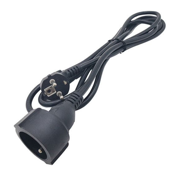 French Type Heavy Duty Outdoor/Indoor Extension Cord Cable CE Passed 20/50/100ft
