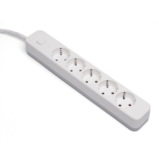 5 outlet Germany Type Extension Socket With On/Off Switch