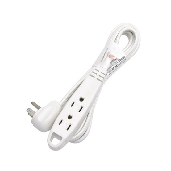 3 Outlet In/Outdoor Extension Cord With UL/CUL Passed